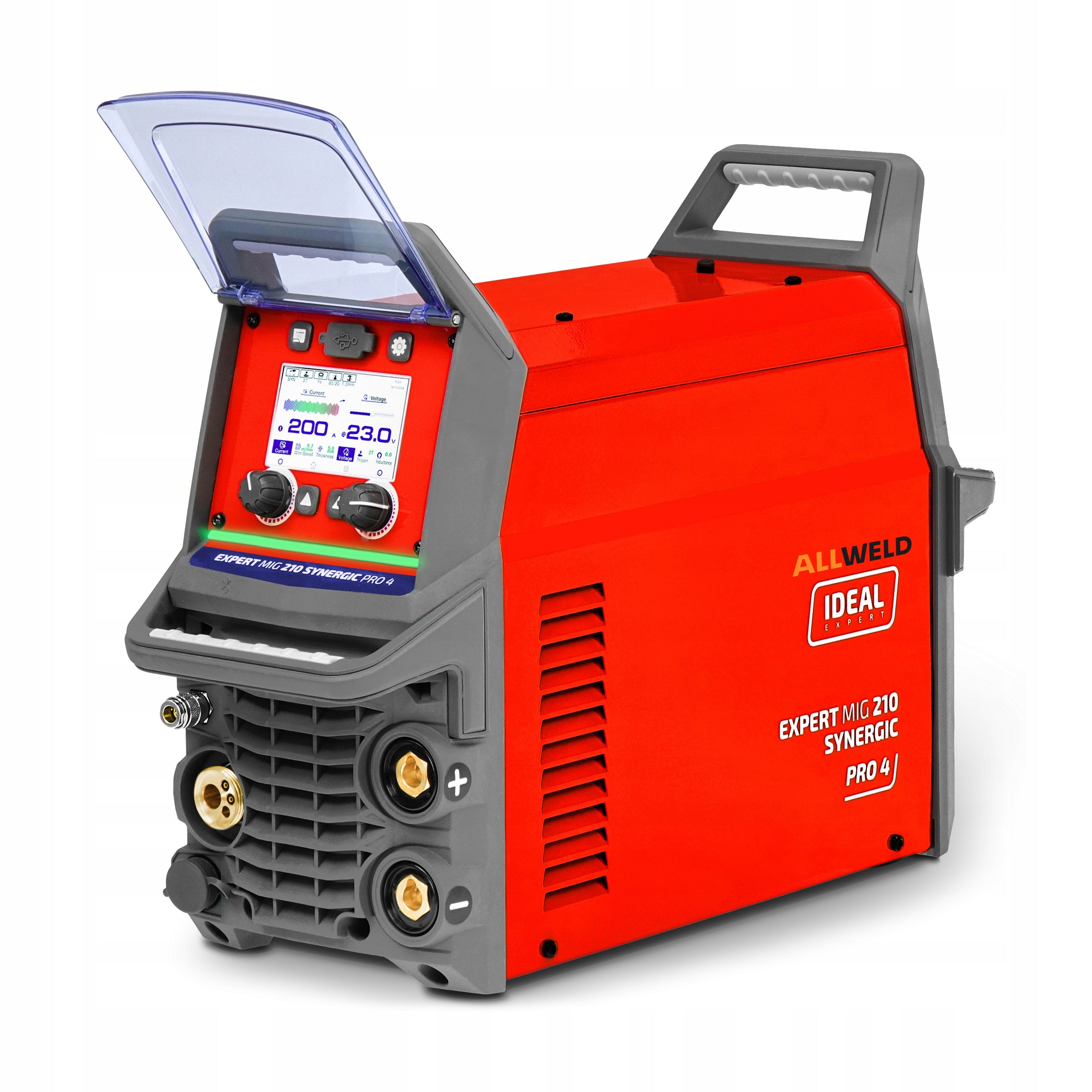 SEMI-AUTOMATIC WELDING MACHINE IDEAL EXPERT MIG 210 SYNERGIC PRO4 LCD MMA TIG 200A EAN (GTIN) 5907195565459