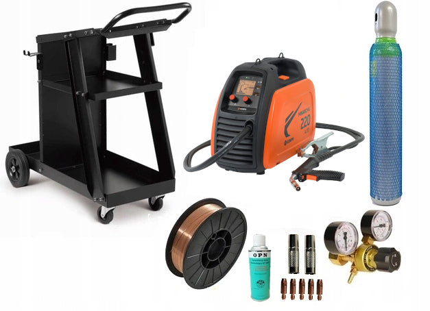 SEMI-AUTOMATIC WELDING MACHINE KEMPPI MINARC-MIG 220 SET