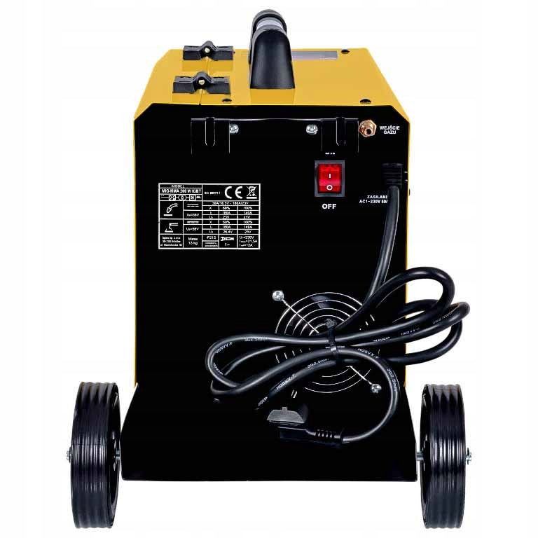 SEMI-AUTOMATIC WELDING MACHINE MAGNUM MIG 200W MIG TIG MMA Power consumption 6 kVA