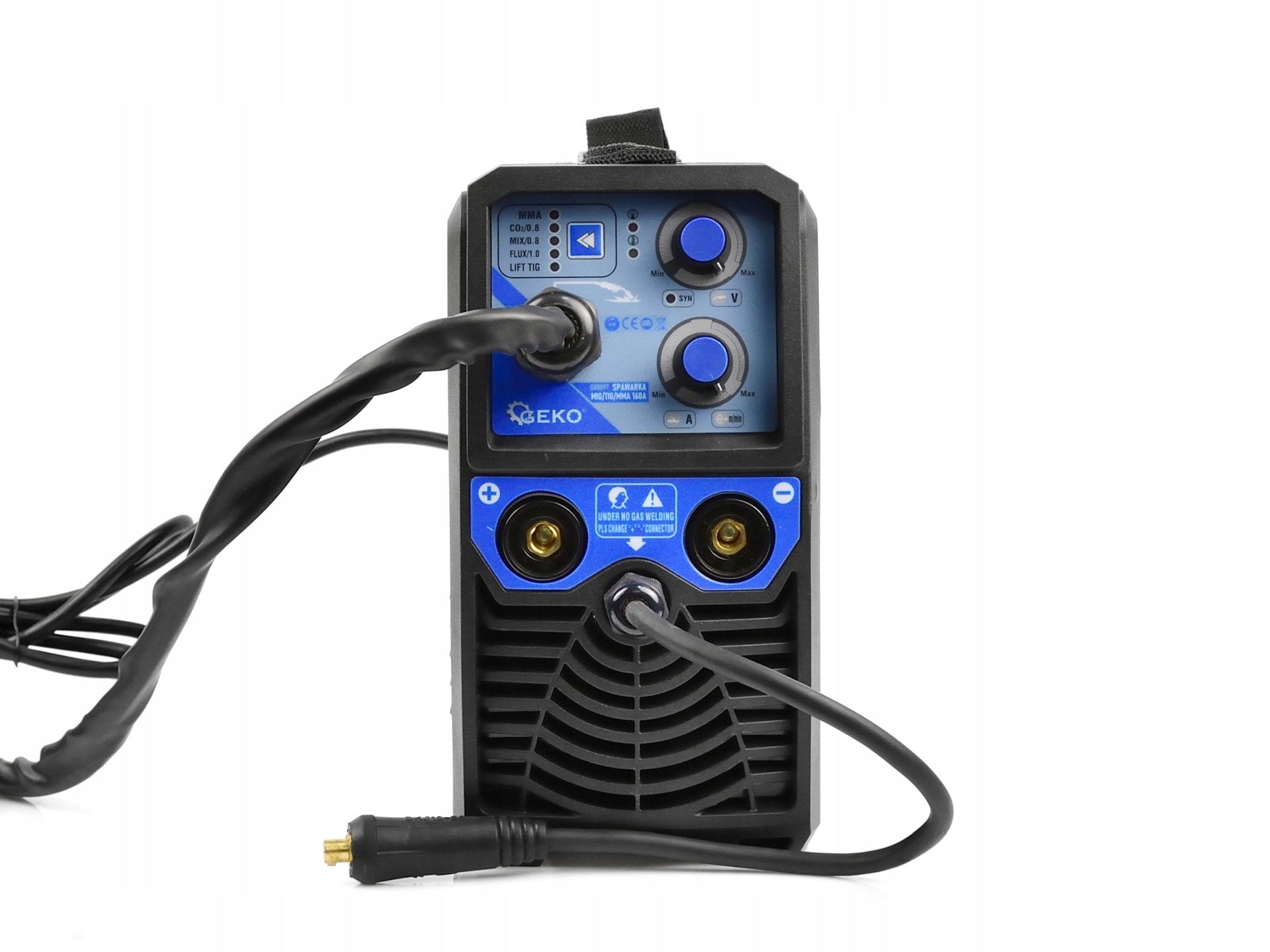 SEMI-AUTOMATIC WELDING MACHINE MIG/MAG MMA TIG 30-130A 230V G80097 Brand Geko