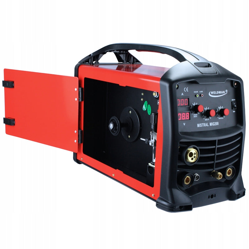 SEMI-AUTOMATIC WELDING MACHINE MIGOMAT 200A MISTRAL MIG 200 MMA TIG WELDMAN Model 103102