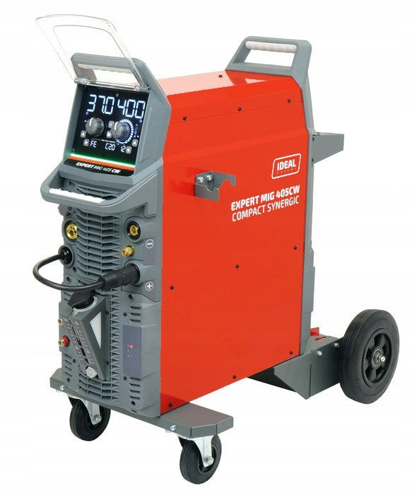 SEMI-AUTOMATIC WELDING MACHINE MIGOMAT 400A 400V EXPERT MIG 405 CW COMPACT SYNERGIC Brand IDEAL