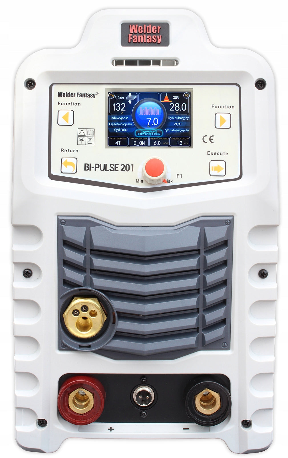SEMI-AUTOMATIC WELDING MACHINE MIGOMAT BI-PULS 201 MIG MAG TIG Manufacturer code BP201
