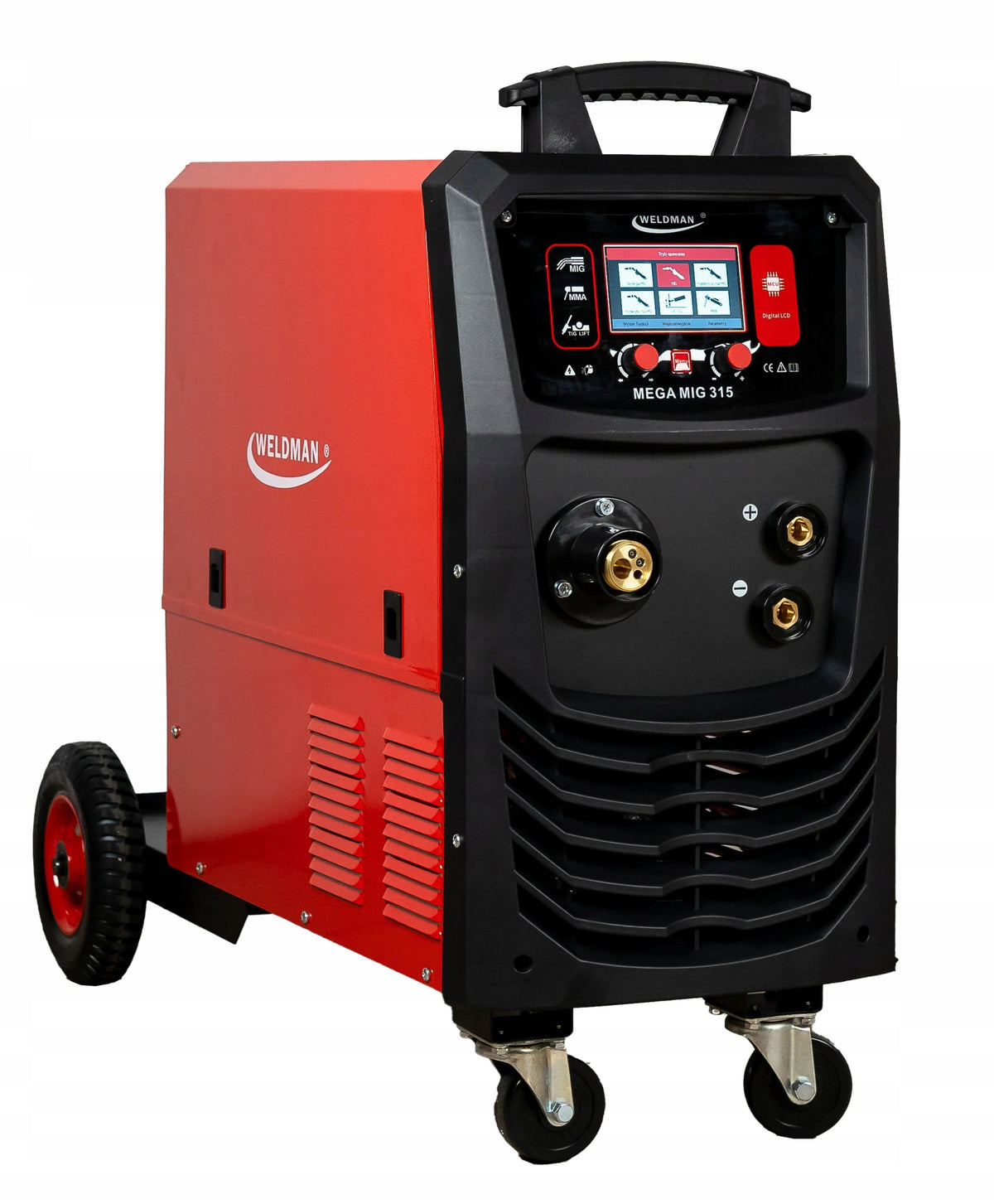 SEMI-AUTOMATIC WELDING MACHINE MIGOMAT MMA MEGA MIG 315 4×4 WELDMAN Manufacturer code 103 119