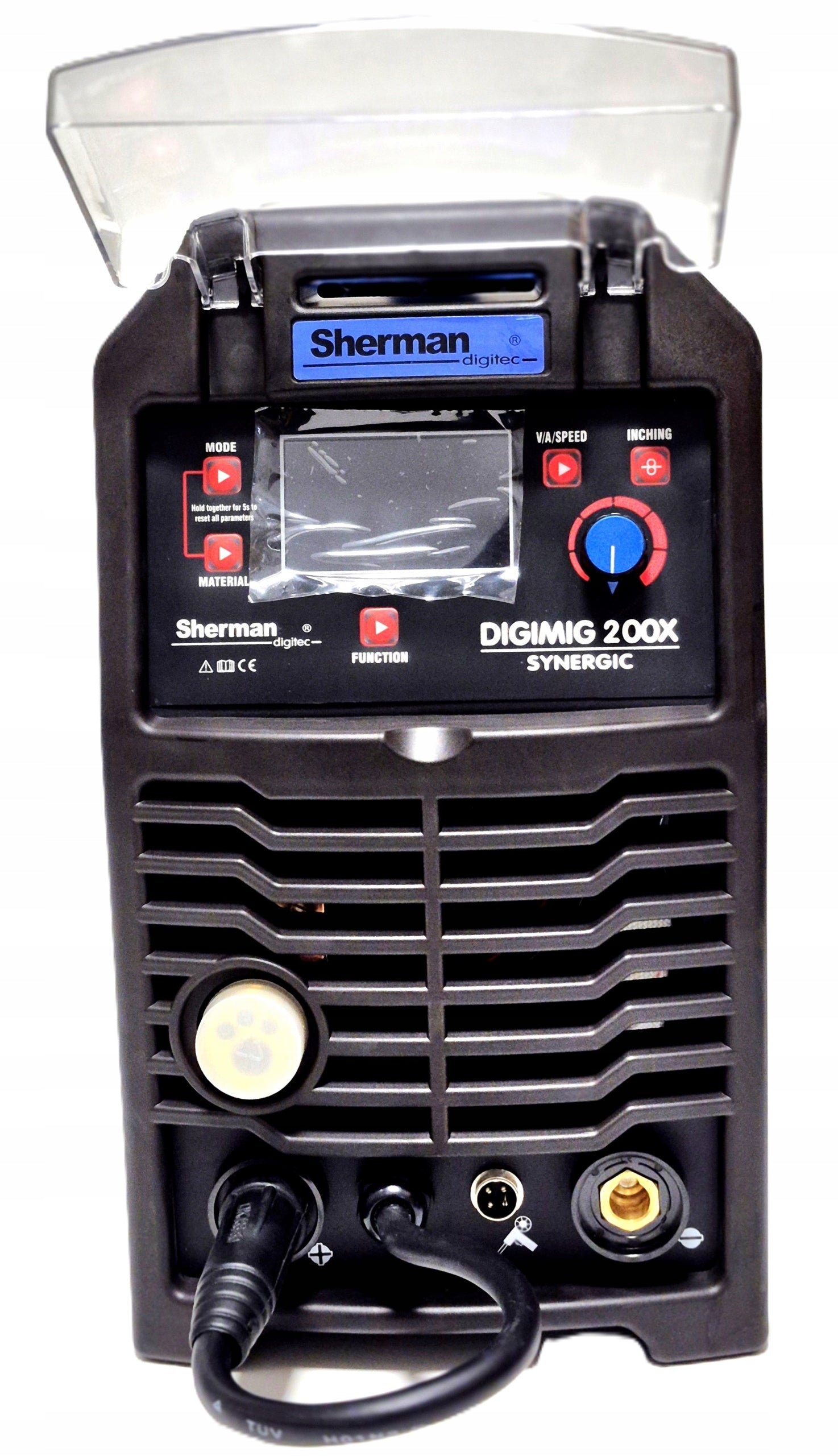 SEMI-AUTOMATIC WELDING MACHINE SHERMAN DIGIMIG 200X SYNERGIC MIG MAG MMA TIG 200A Manufacturer code DIGIMIG 200X