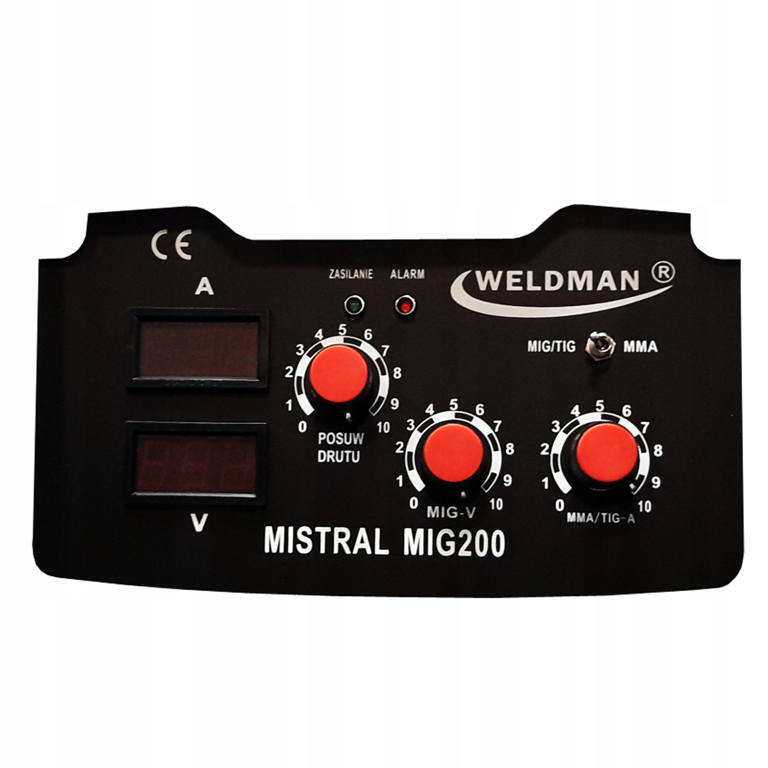 SEMI-AUTOMATIC WELDING MACHINE WELDMAN MISTRAL MIG 200 230V 200A MMA TIG DC FLUX Manufacturer code 103102