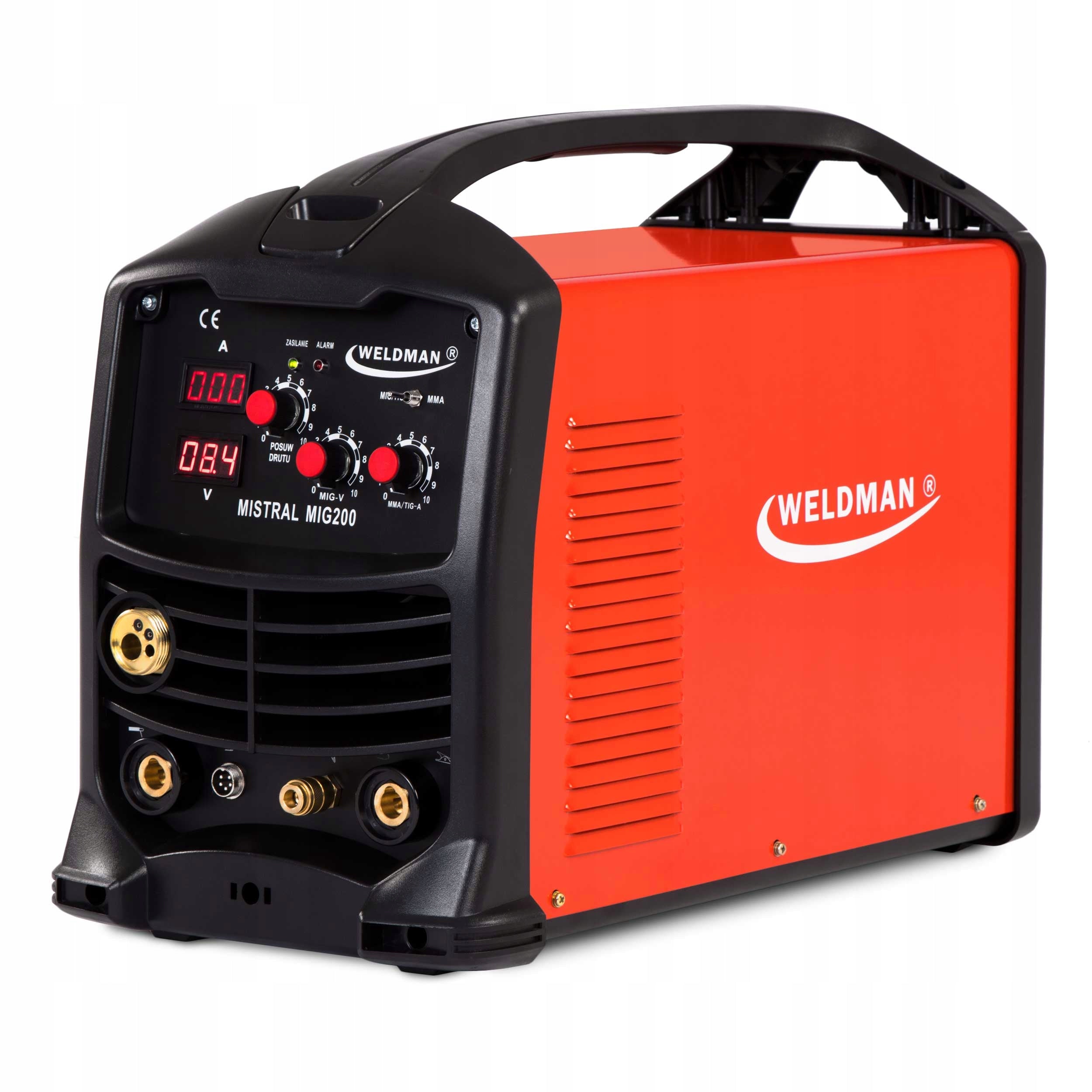 SEMI-AUTOMATIC WELDING MACHINE WELDMAN MISTRAL MIG 200 230V 200A MMA TIG DC FLUX Packaging status original