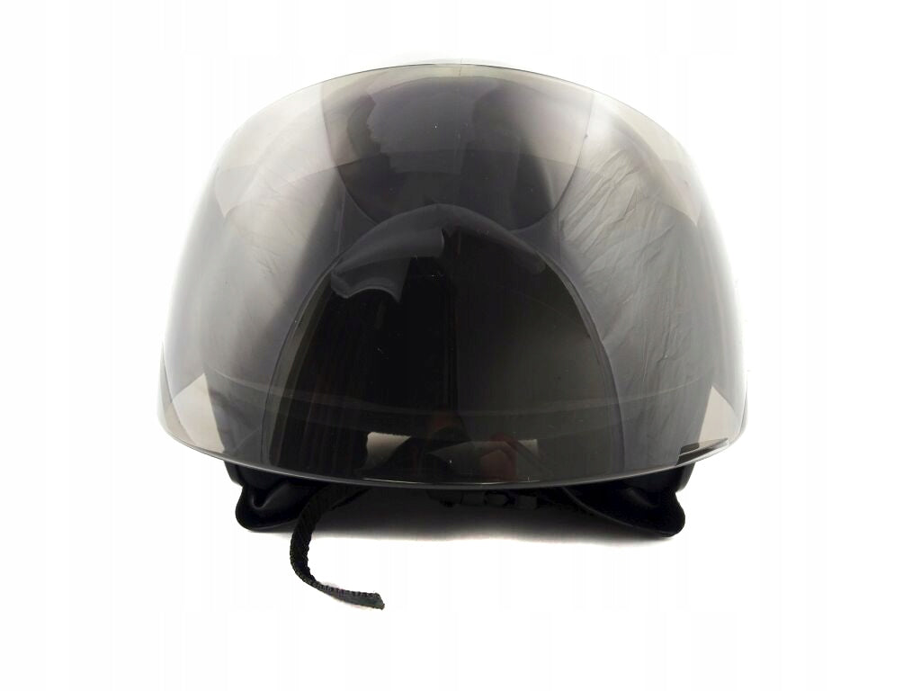 SEMI-OPEN HELMET TIGER SCOOTER CHOPPER - BLACK S Manufacturer Tiger