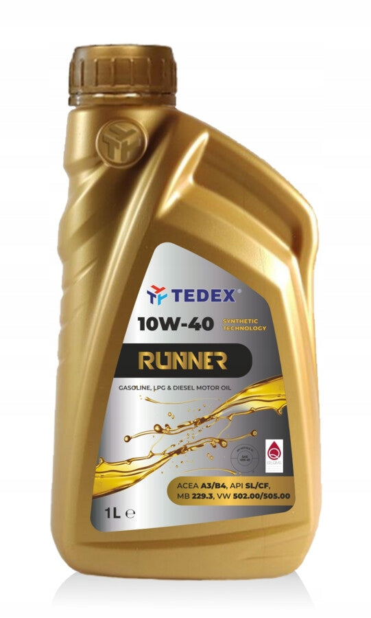 SEMI-SYNTHETIC OIL TEDEX RUNNER 10W40 (1L)
