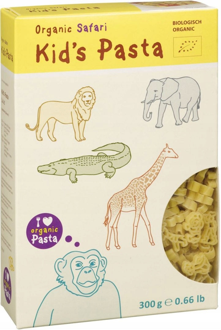 SEMOLIN PASTA FOR CHILDREN SAFARI BIO 300 g ALB-GOLD