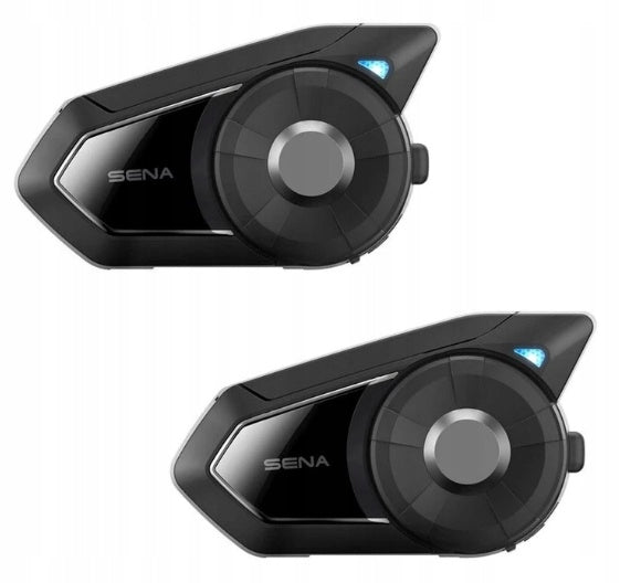 SENA 30K MESH Motorcycle Intercom Two Helmets, Two Helmet Intercom Kit