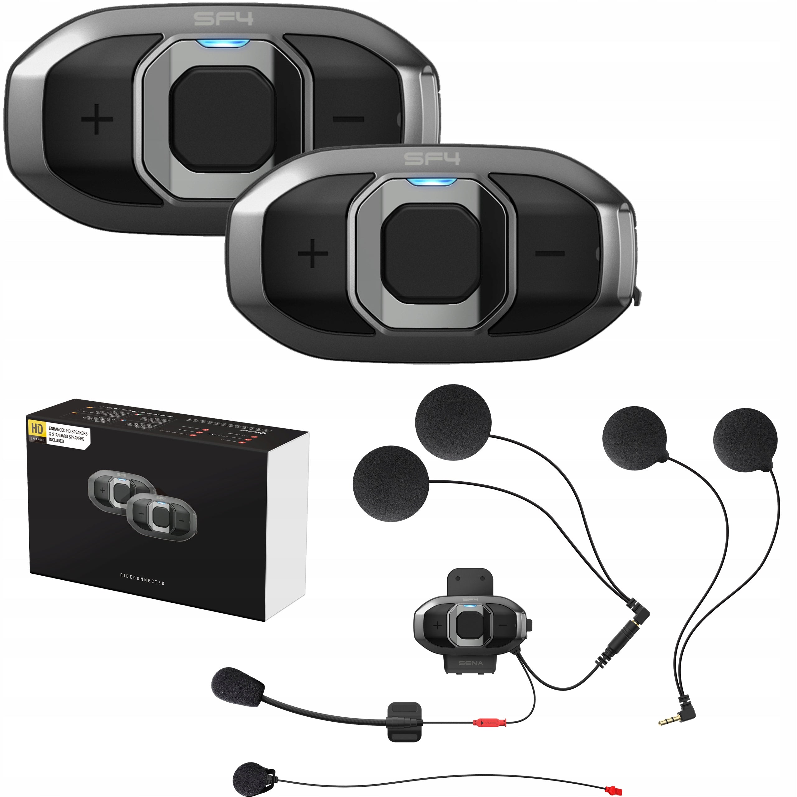 SENA SF4-02D Dual Bluetooth Motorcycle Intercom