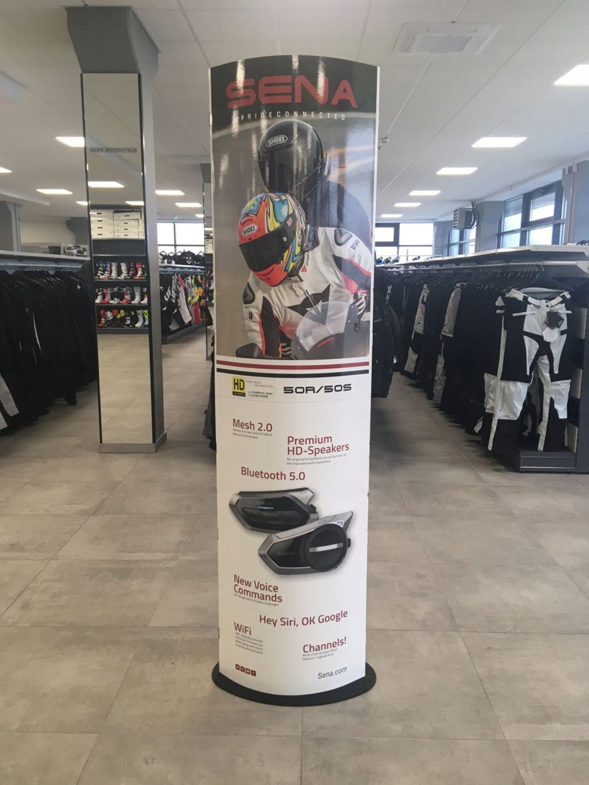 SENA STAND (STAND ) ADVERTISING 50R/S, 5 Manufacturer Sena