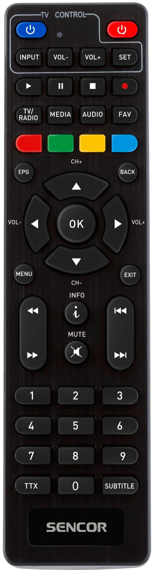SENCOR SDB524T Dekodér TUNER pozemnej televízie DVB-T2 H265 HEVC USB HDMI Brand Sencor