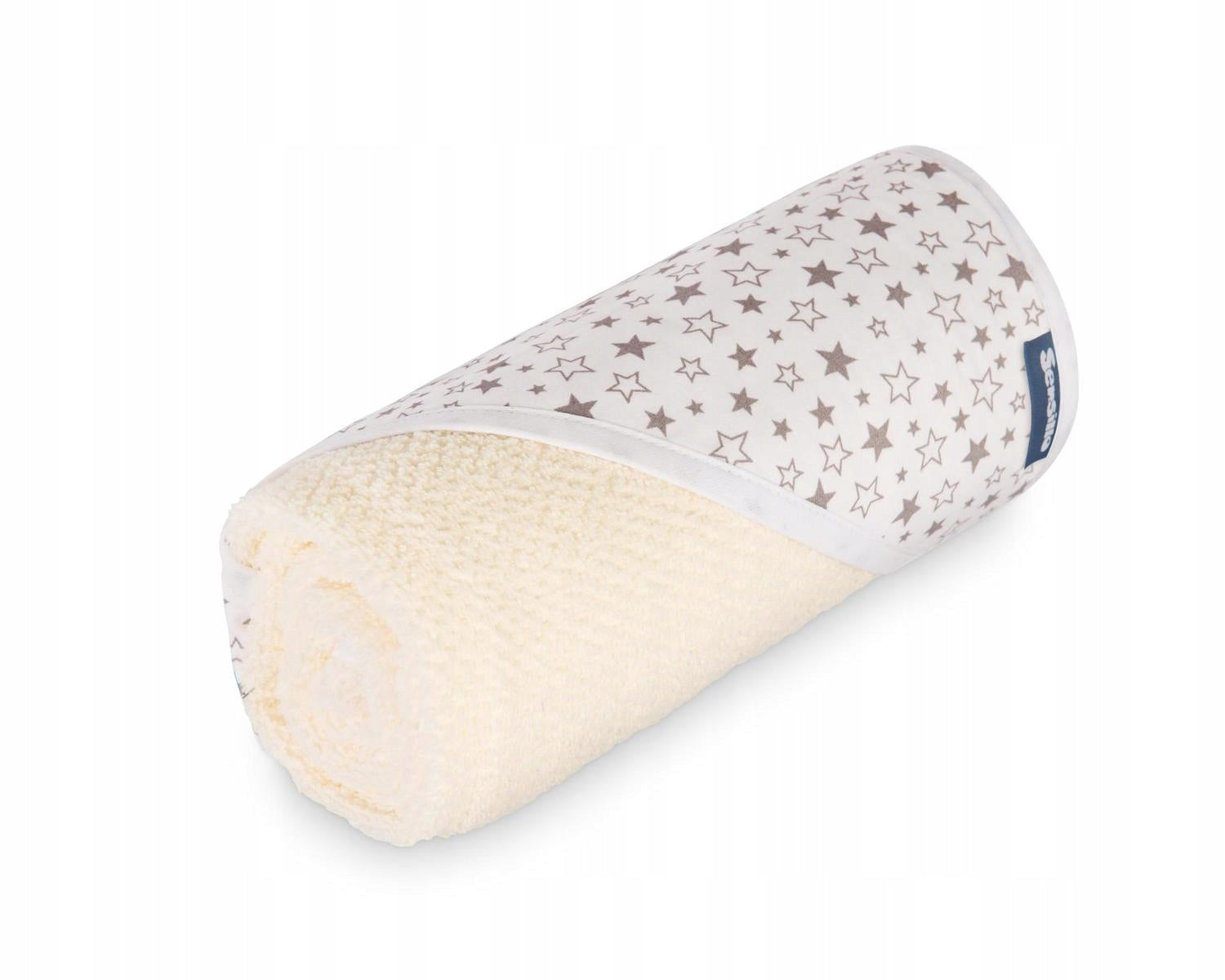Baby-Badetuch mit Kapuze Sensillo, creme 