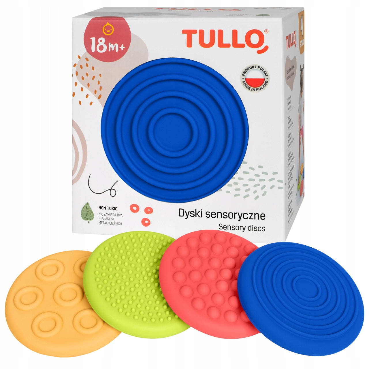 SENSORY DISCS DIFFERENT TEXTURES TULLO BALANCE MASSAGE POSTURE DEFECTS BALANCE EAN (GTIN) 5905094776150