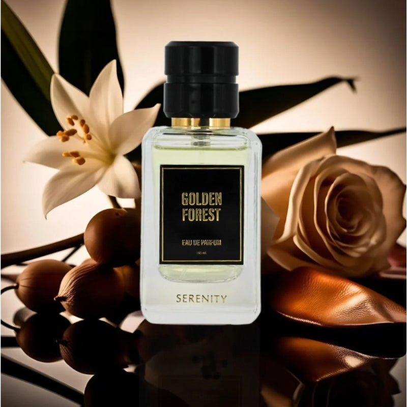SERENITY GOLDEN FOREST PERFUME 65ML Men's Eau de Parfum Brand no brand