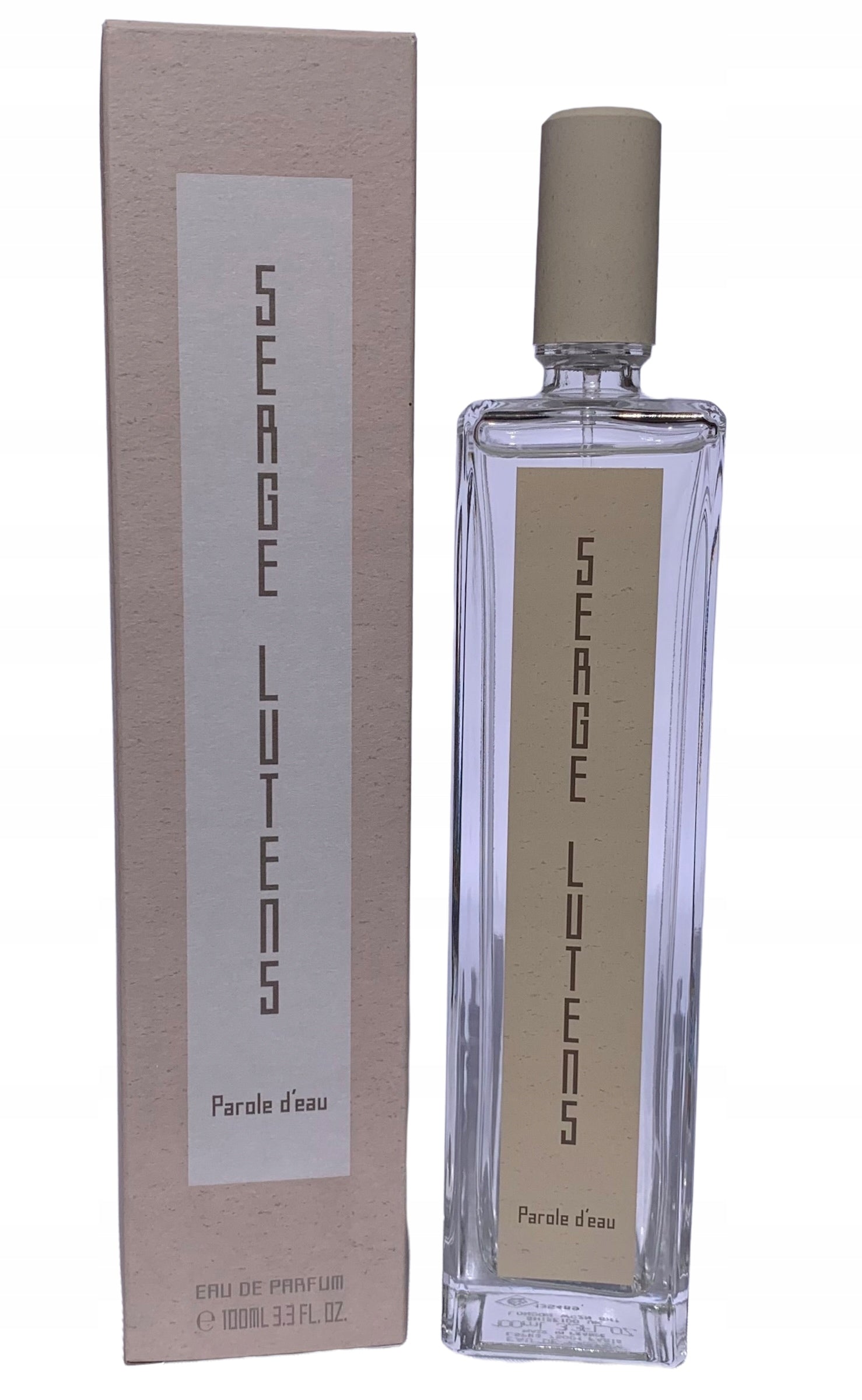 SERGE LUTENS PAROLE D`EAU - EAU DE PARFUM - VOLUME: 100 ML Packaging status original