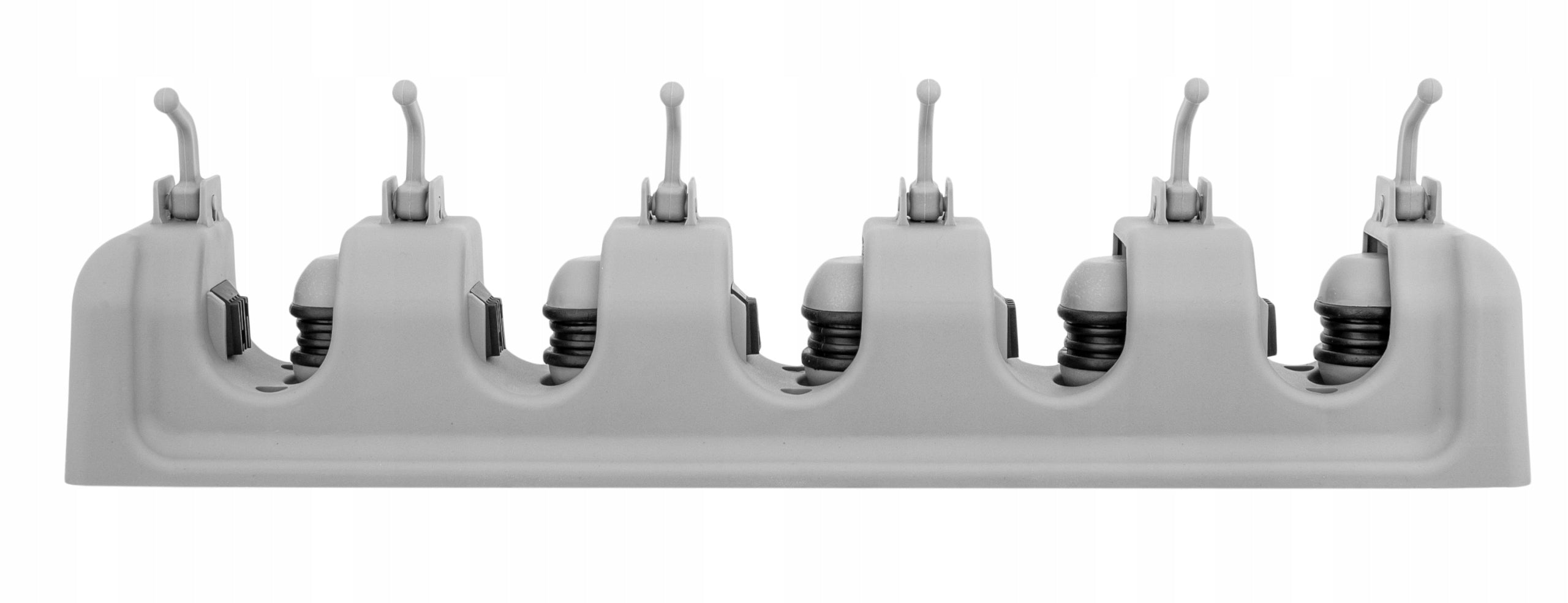 SERIAL HANGER TOOL HOLDER BROOM MOP RAKE 5 seats 40cm Product weight with unit packaging 0.6 kg