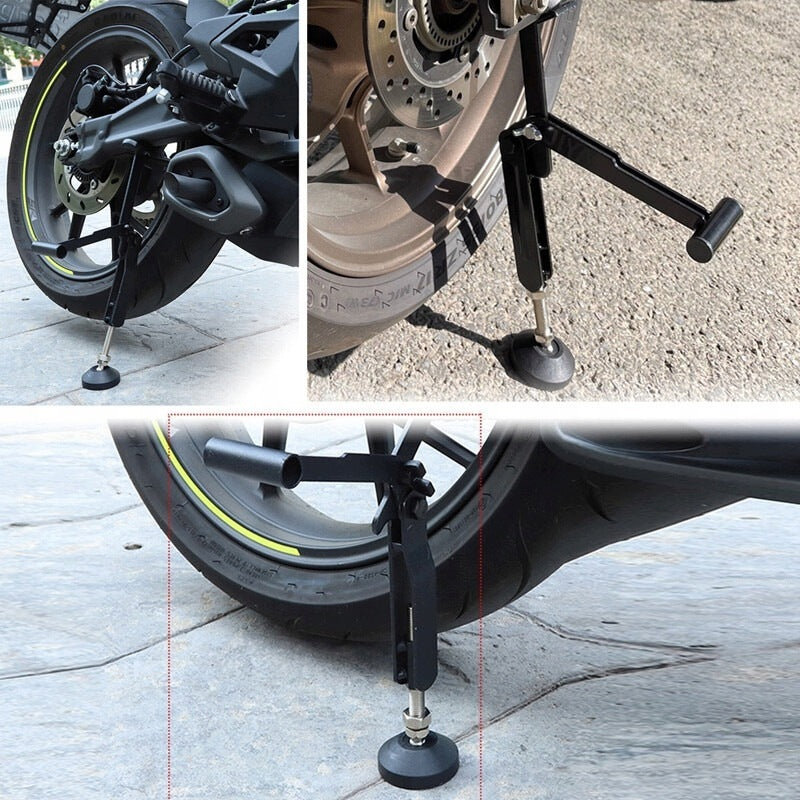 SERVICE STAND MOTORCYCLE LIFT REAR WHEEL CHAIN FOLDING Manufacturer no brand