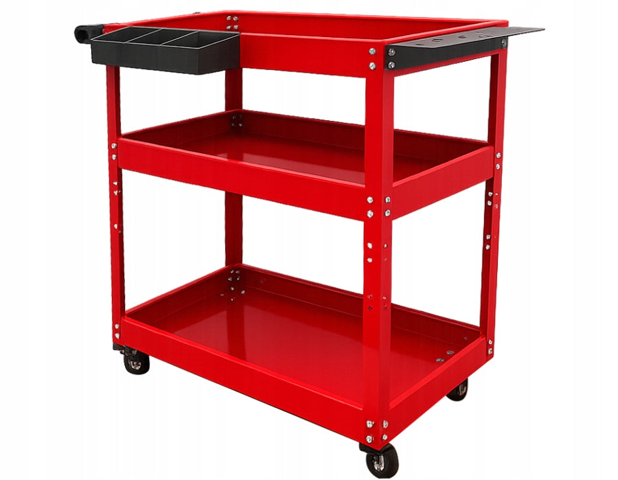 SERVICE TOOL WORKSHOP MOUNTING CART 3 SHELVES BEARING WHEELS Brand Fixem
