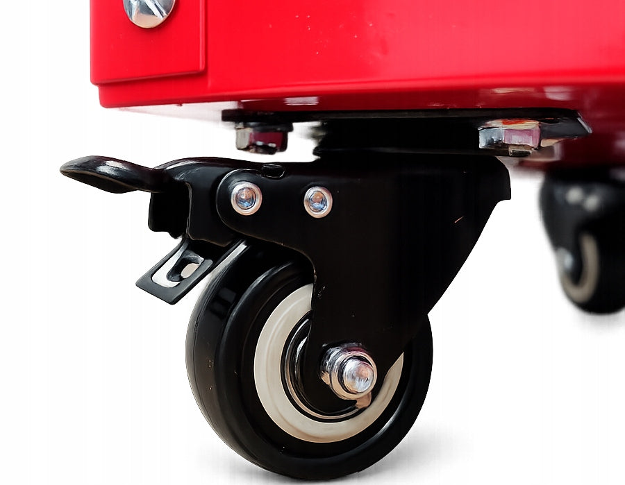 SERVICE TOOL WORKSHOP MOUNTING CART 3 SHELVES BEARING WHEELS EAN (GTIN) 5906058321904