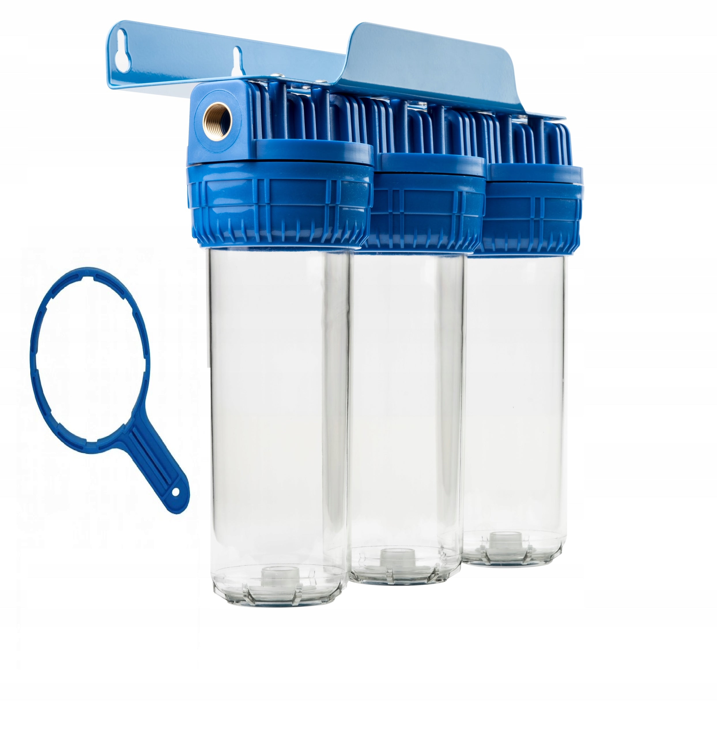 SET 3 STAGE WATER FILTER FOR WHOLE HOUSE BODY FILTER 3/4''