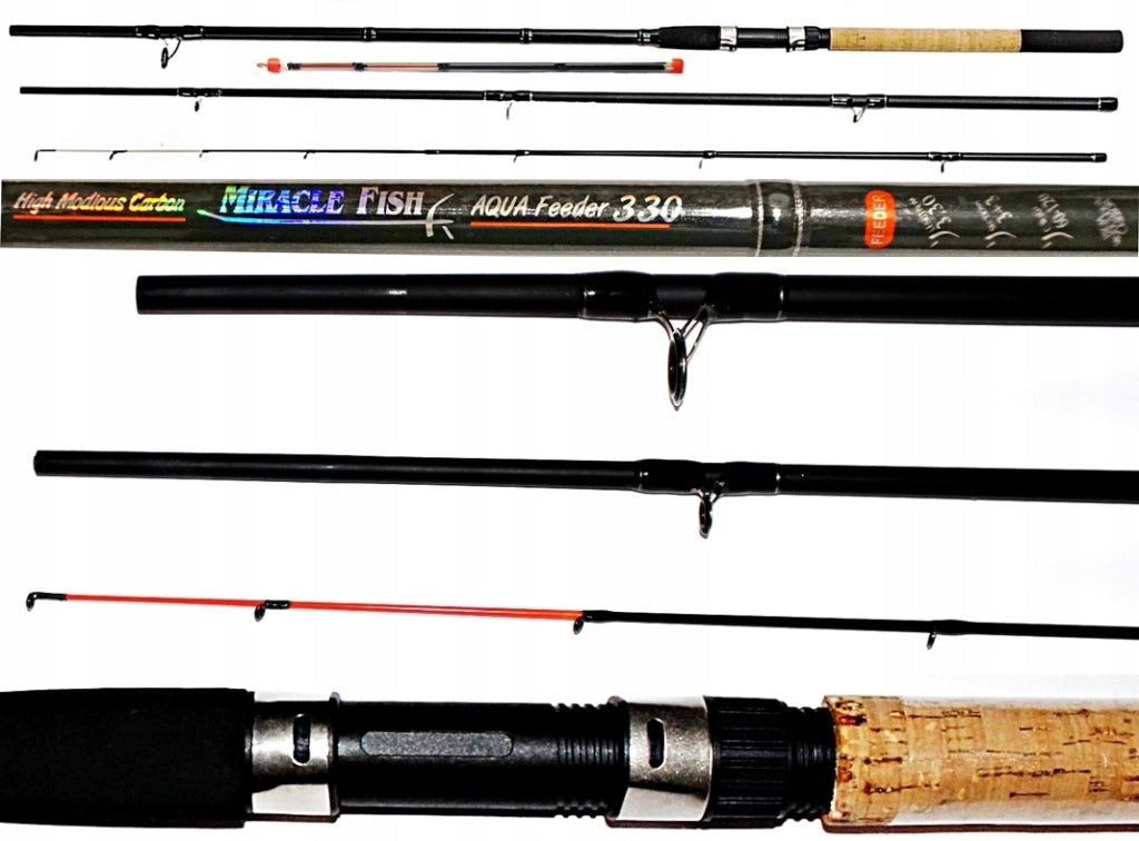SET 59 - FEEDER 330cm. REEL XS4000 COVER 130cm. + AKCESORIA. Brand no brand
