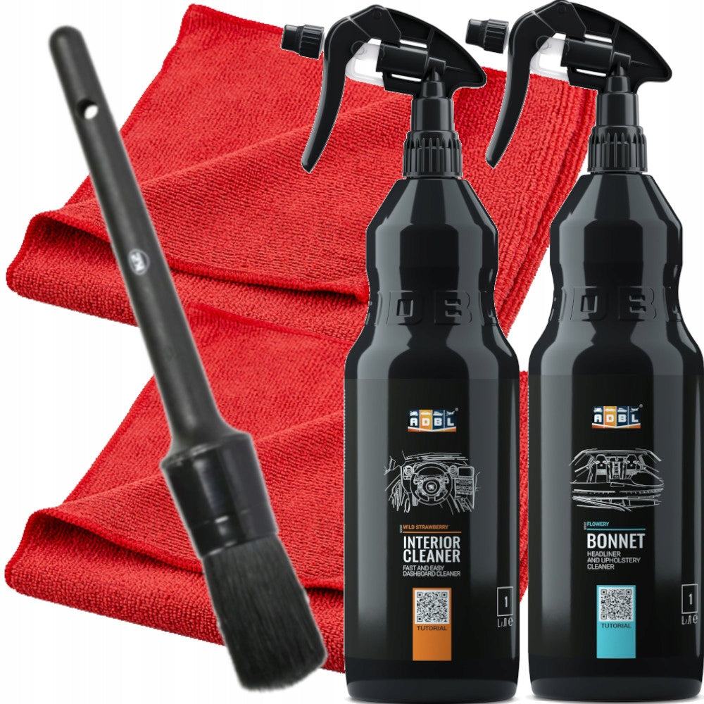 SET ADBL BONNET 1L +INTERIOR CLEANER 1L FOR CLEANING COCKPIT UPHOLSTERY