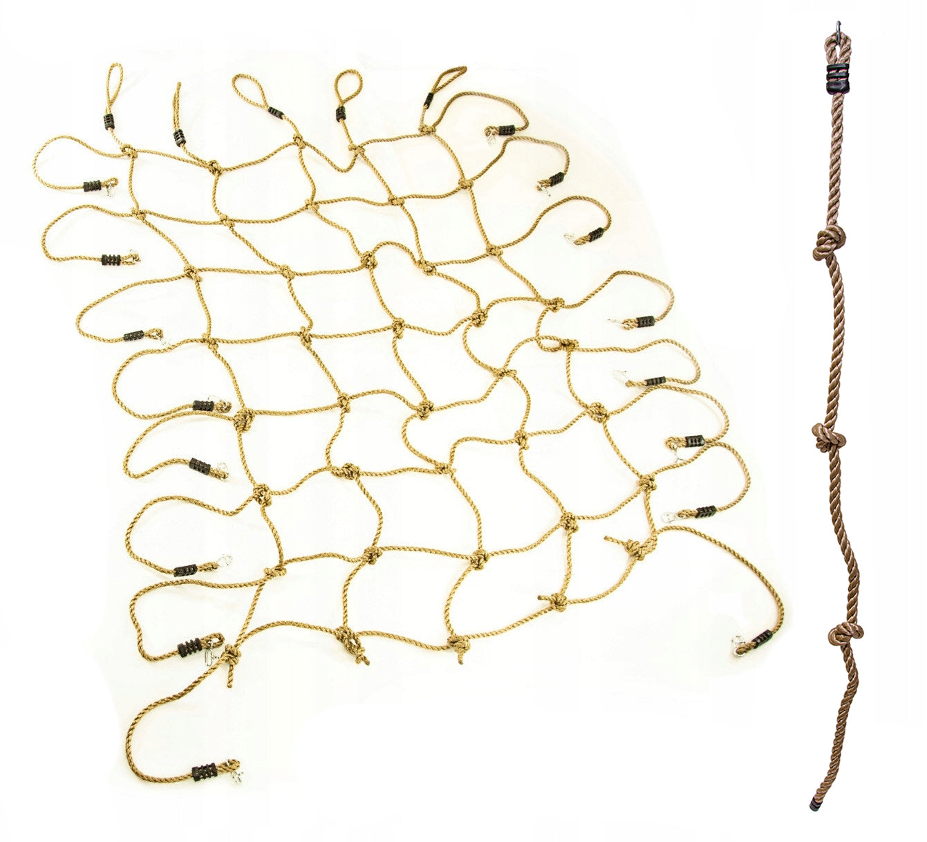SET Accessories for square toys Mesh 125x200 cm climbing rope