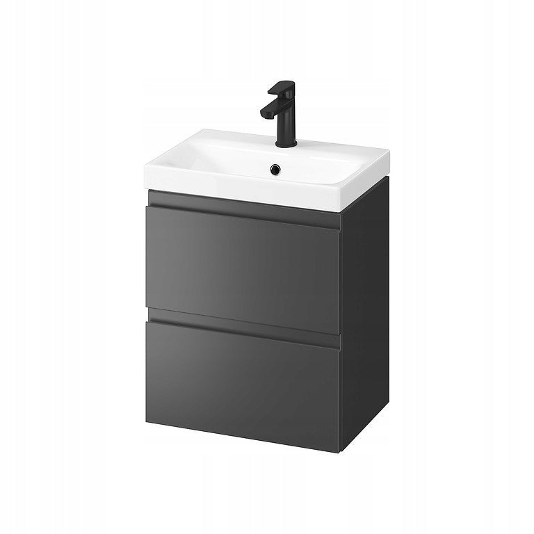 Badezimmer-Unterschrank Cersanit Moduo Slip, grau 