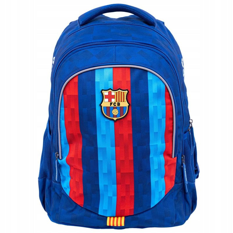 SET BACKPACK PENCIL CASE SCHOOL SATCHEL FOR BOY FOOTBALL FC BARCELONA Manufacturer code 5901137321066