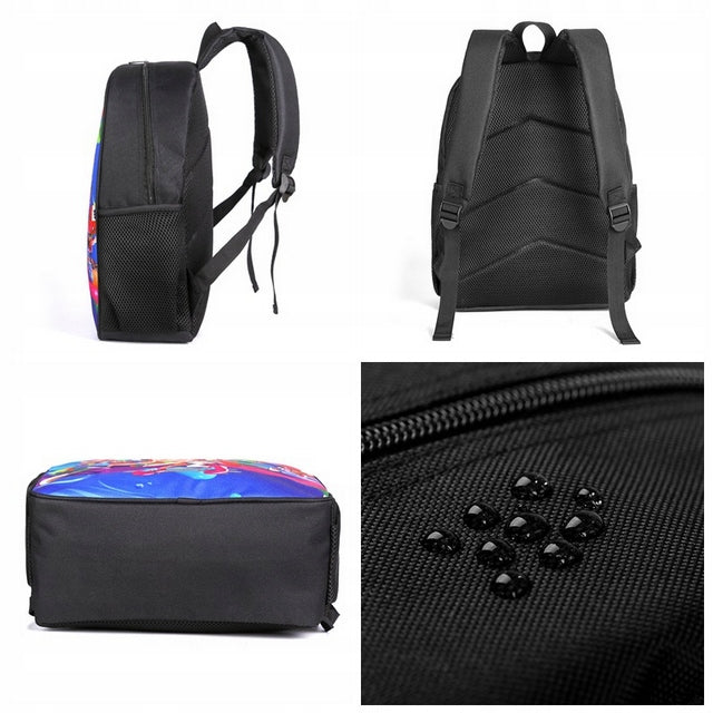 SET BACKPACK Wednesday Addams satchel bag Brand no brand