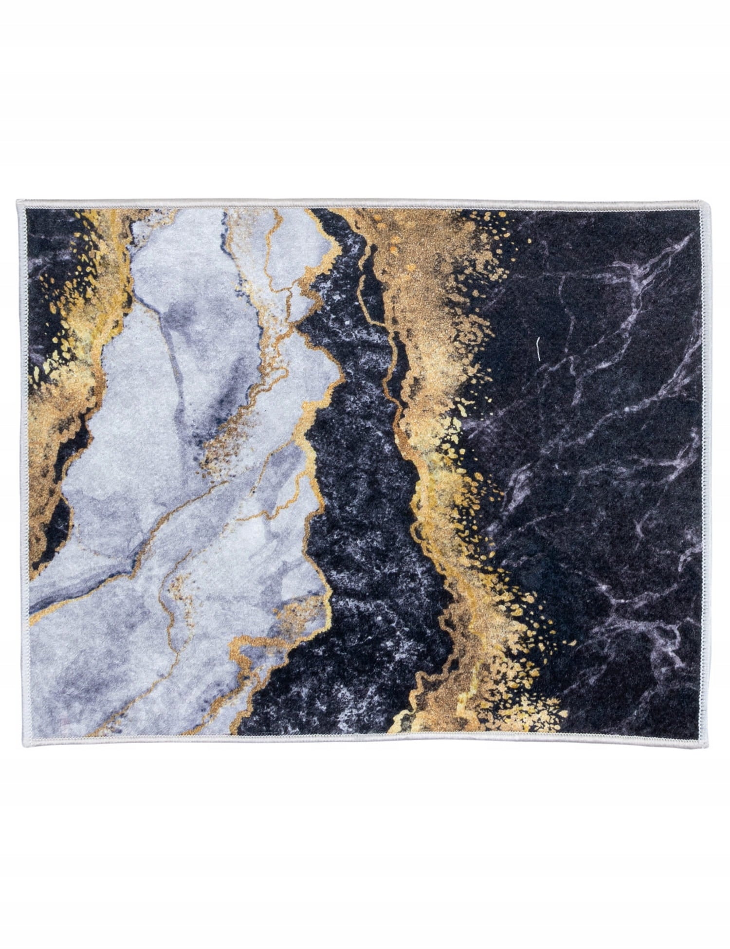 SET BATHROOM RUGS 2 PACK NON-SLIP FASHIONABLE MODERN DESIGN Product width 50 cm