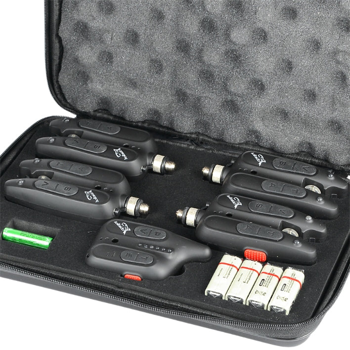 SET BITE BEACON 4+1+CENTRAL ROLLER FOR ANGLER Kind electronic
