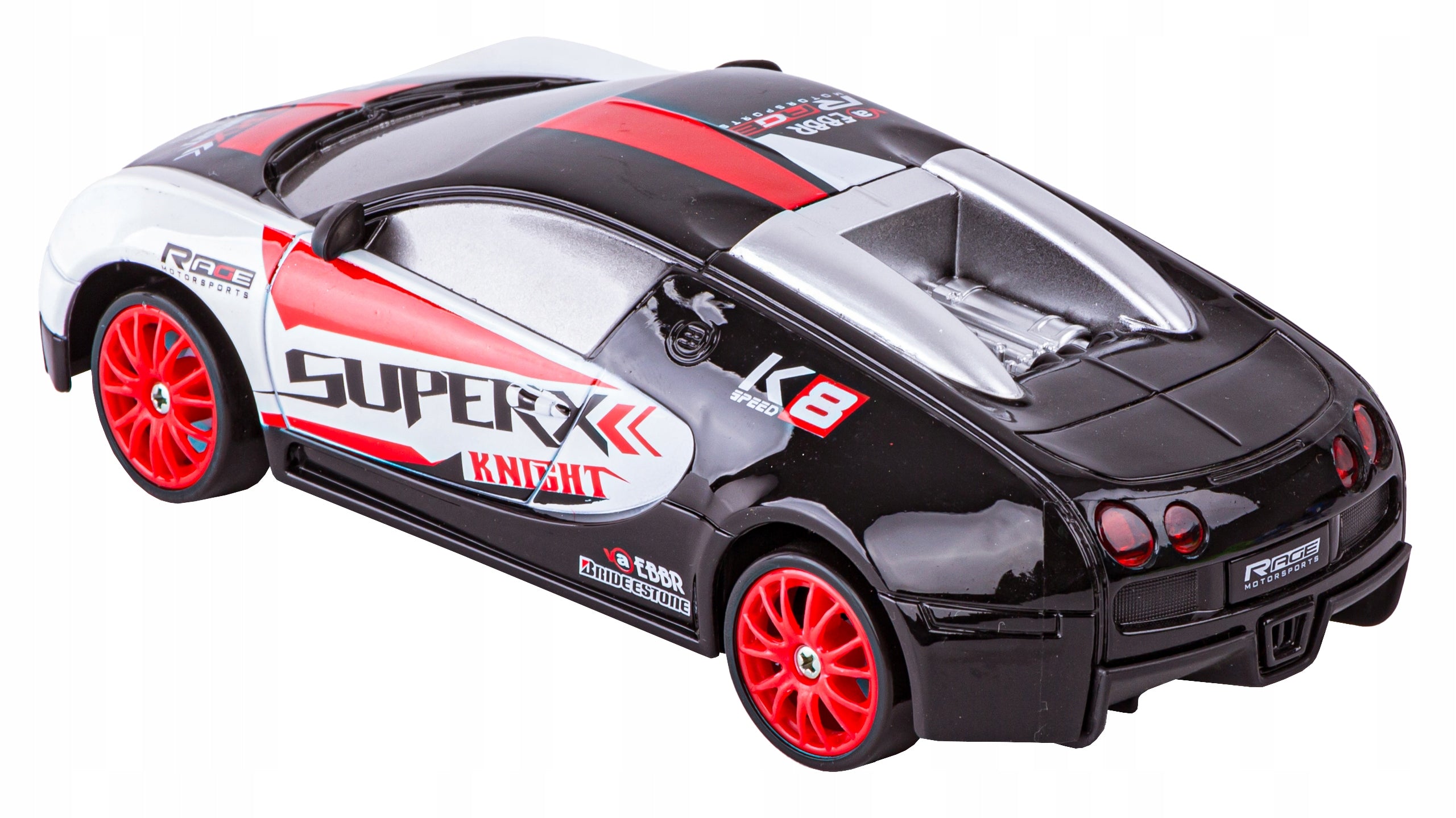 SET BUGATTI Remote Controlled Car RC Auto for 4x4 DRIFT REMOTE CONTROL Color white