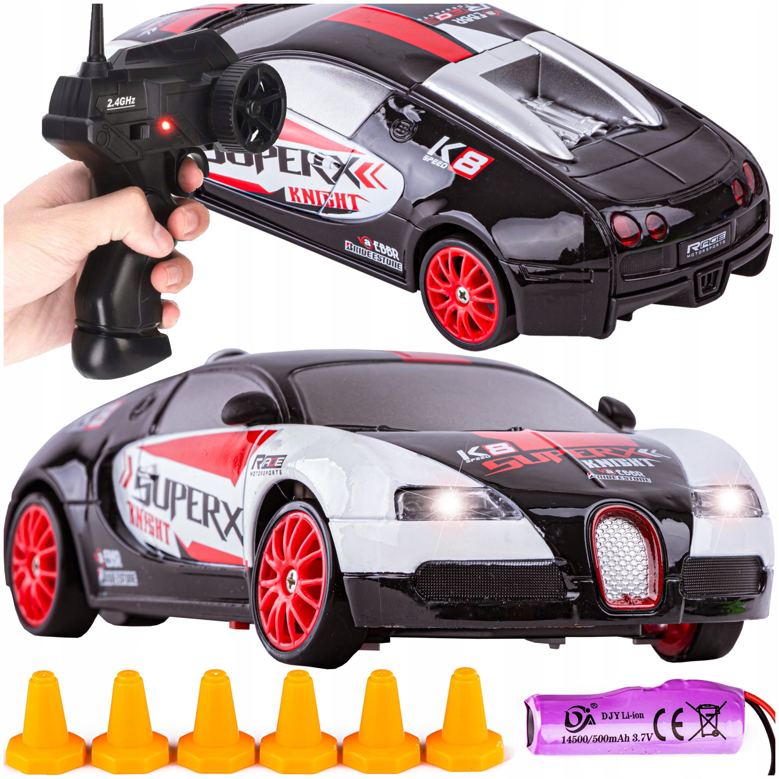 SET BUGATTI Remote Controlled Car RC Auto for 4x4 DRIFT REMOTE CONTROL