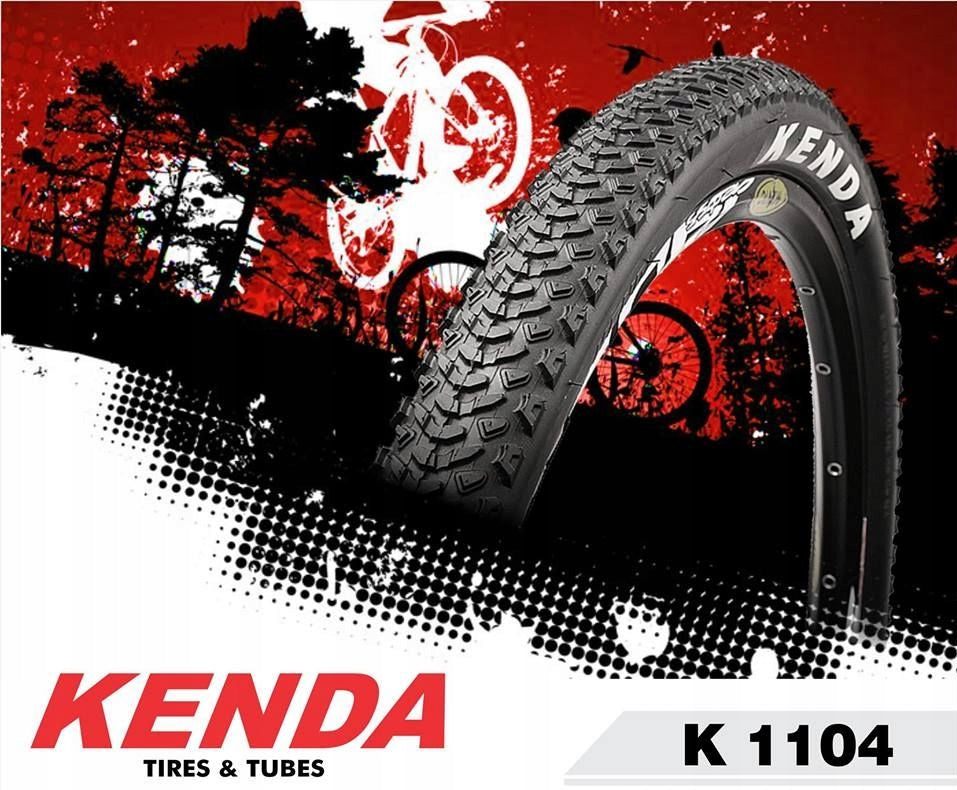 SET: Bicycle tyre 27,5x2,10 Kenda K1104 50Fifty + AV INNER TUBE UNIVERSAL Manufacturer code ZOPK275-50AV
