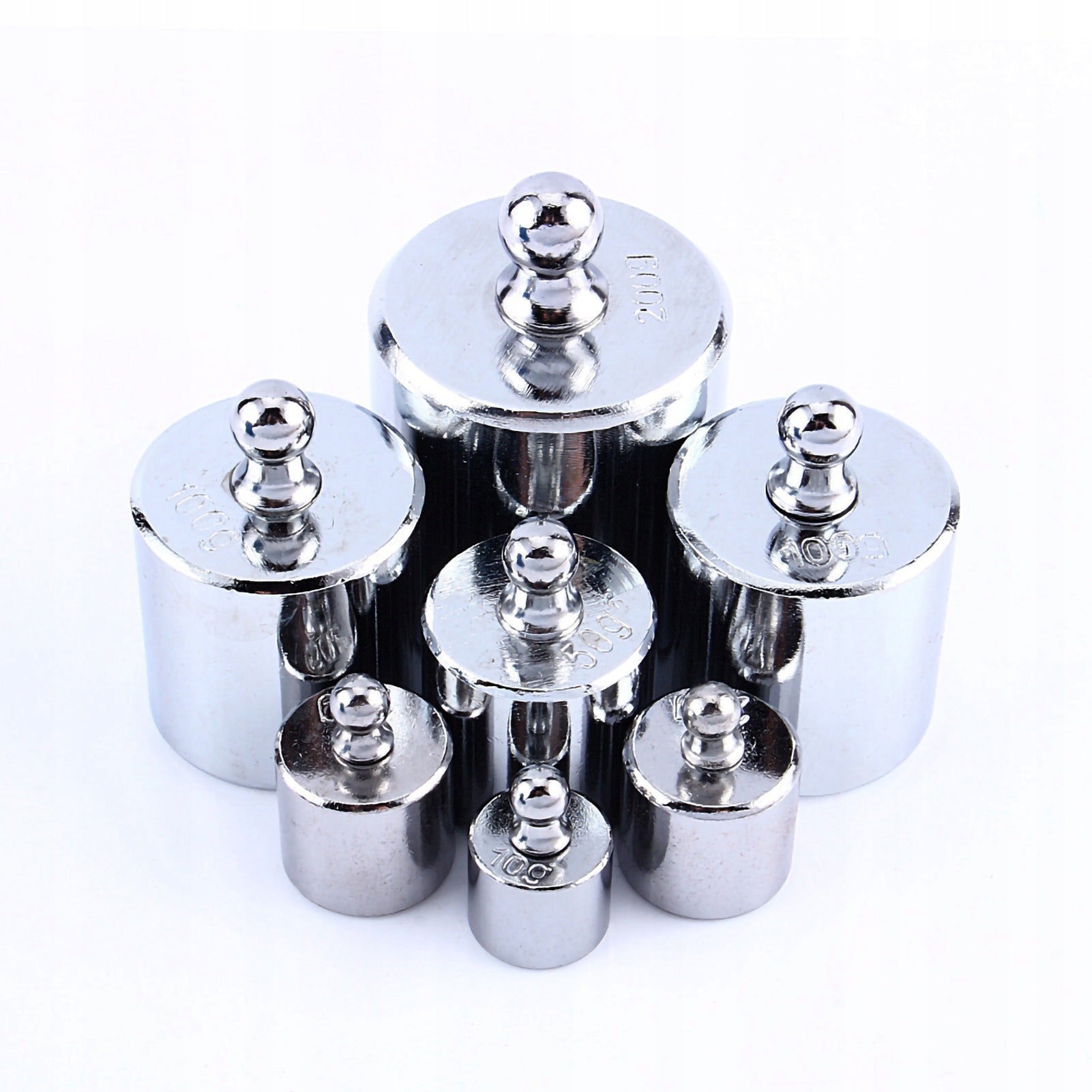 SET CALIBRATION WEIGHTS OF MASS STANDARDS 10g-200g Packaging status original