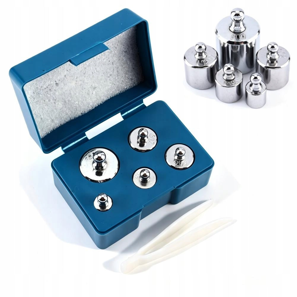 SET CALIBRATION WEIGHTS PATTERNS JEWELRY MASS 105 g 5g-50g 5 pcs