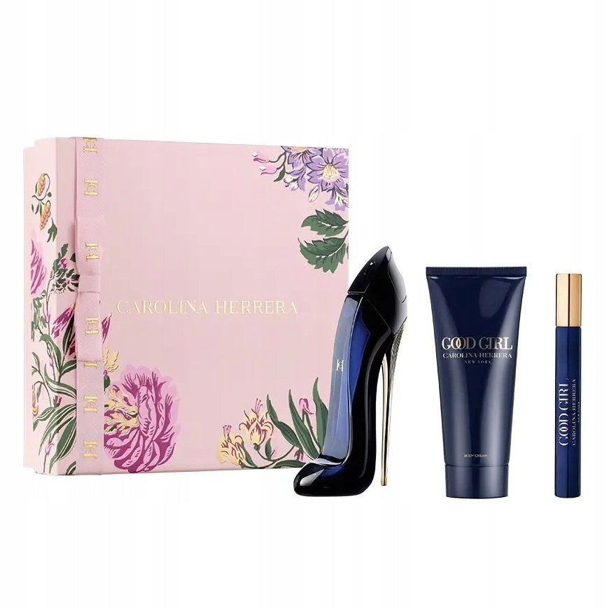 SET CAROLINA HERRERA GOOD GIRL 80ML + 100ML + 10ML EDP EAU DE PARFUM
