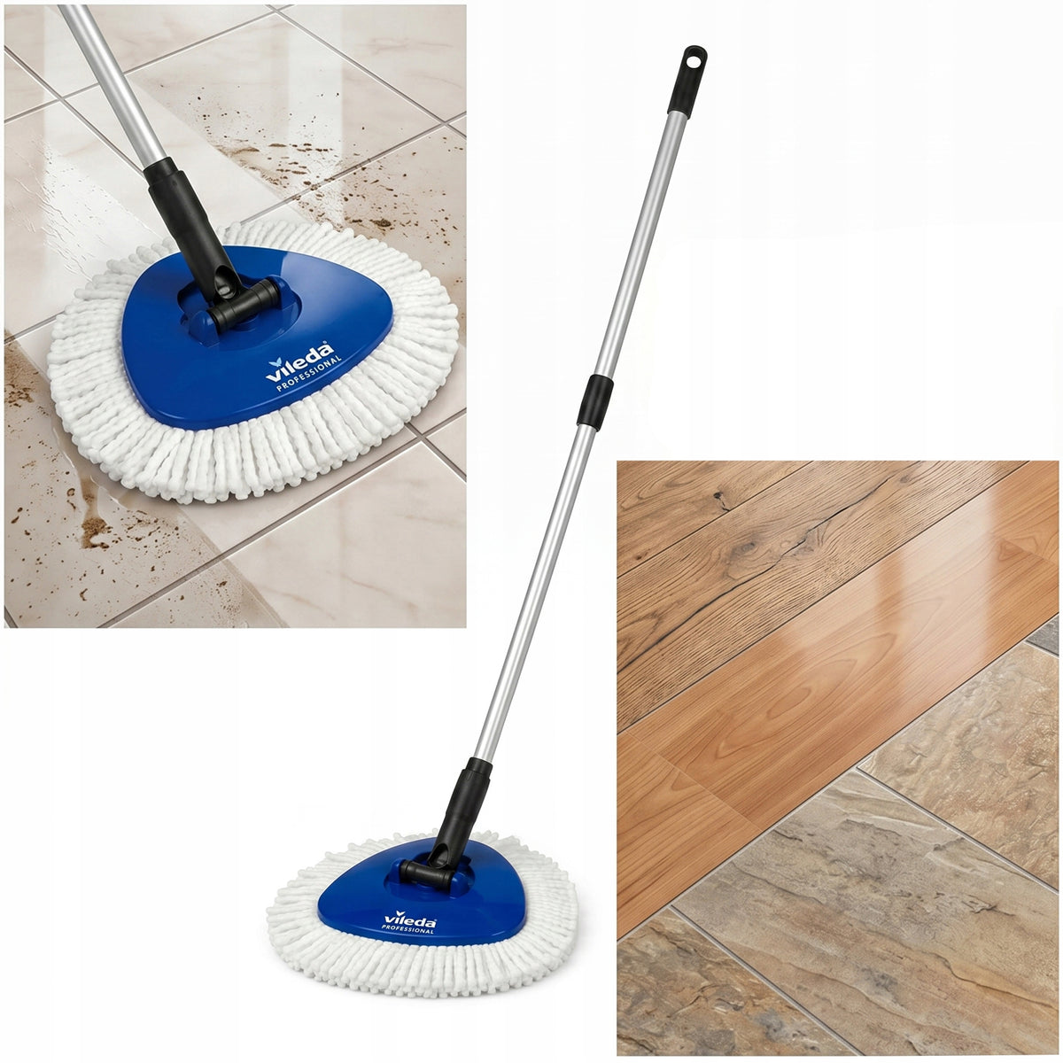 SET CARTRIDGE+HANDLE+TELESCOPIC STICK FOR ULTRASPEED ULTRASPIN MINI MOP Manufacturer code WKŁAD+UCHWYT+KIJ TEL. ULTRASPEED ULTRASPIN MI