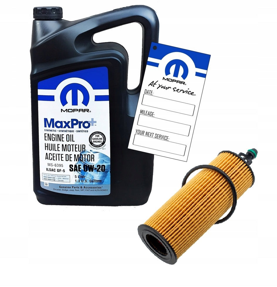 SET CHRYSLER PACIFICA MOPAR 0W20 FILTER