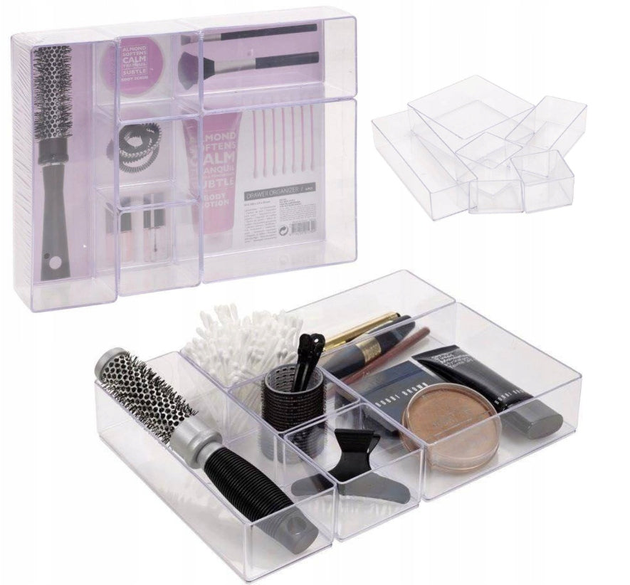 SET CONTAINER ORGANIZER FOR COSMETICS JEWELRY NAIL ACCESSORIES