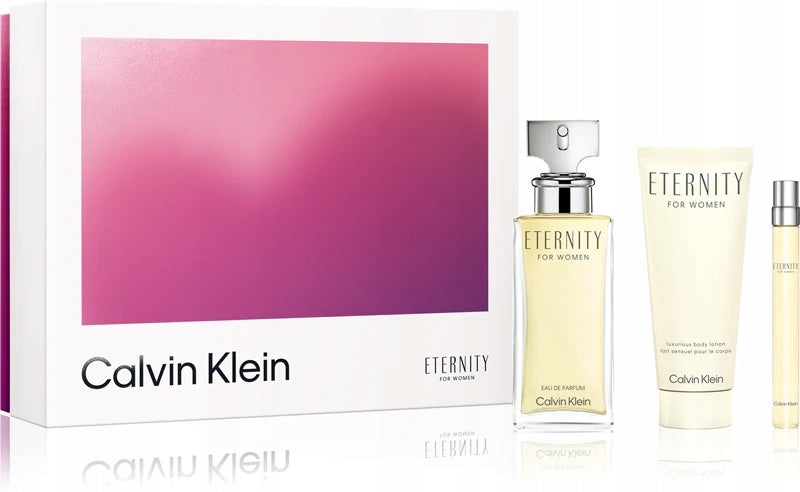 SET Calvin Klein Eternity EDP 100 ml + lotion 100 ml + EDP 10 ml