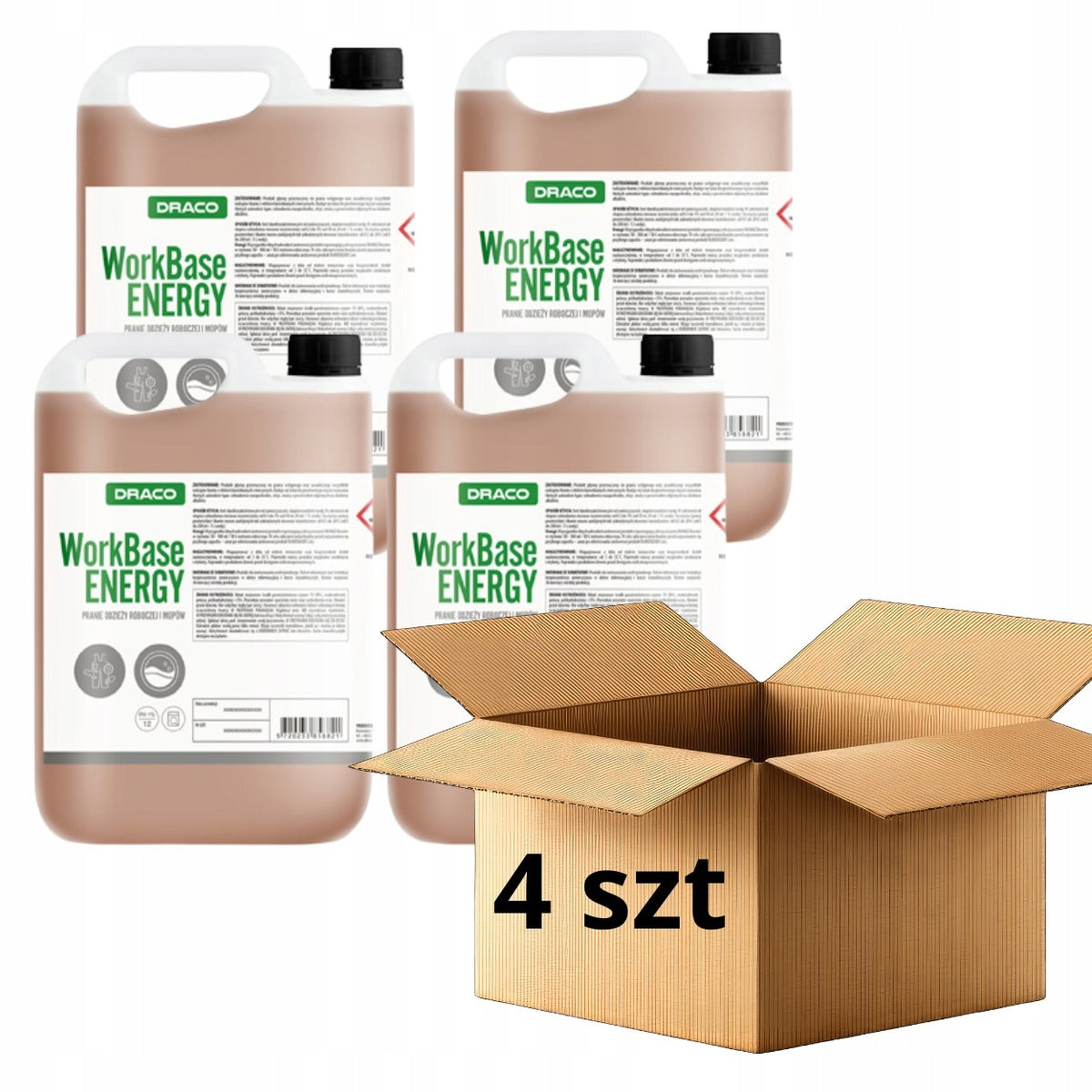 SET DRACO Work Base Energy 4pcs |CARTON