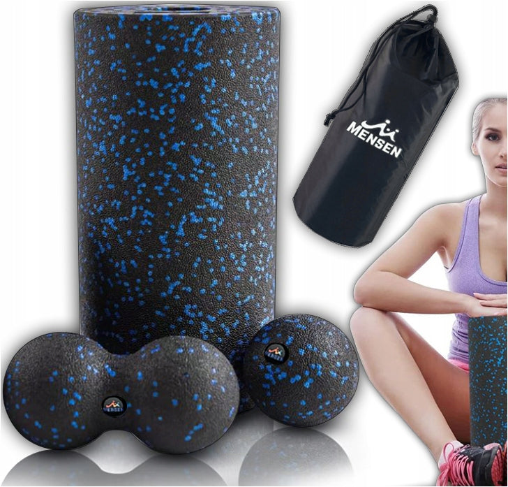 SET EPP ROLLER MASSAGE ROLLER DUOBALL BALL + DOUBLE FOR MASSAGE + BAG