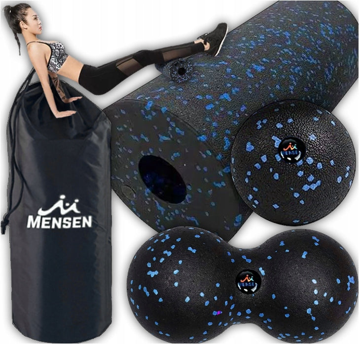 SET EPP ROLLER MASSAGE ROLLER DUOBALL BALL + DOUBLE FOR MASSAGE + BAG