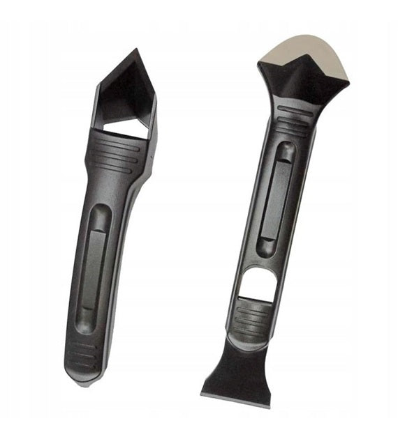 SET FOR APPLYING AND REMOVING SILICONE GROUT APPLICATOR SPATULA SCRAPER