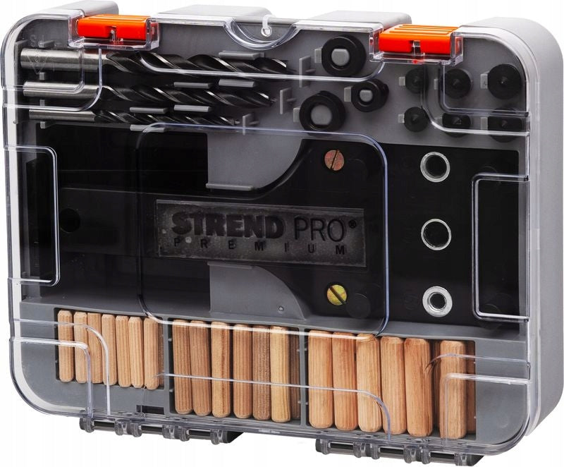 SET FOR DRILLING HOLES FOR DOWELS FOR CARPENTERS 83 PCS. Manufacturer code 2173616